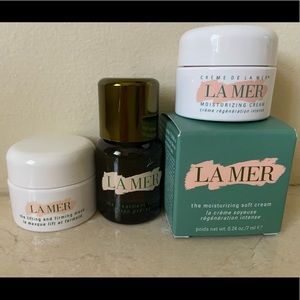 La Mer sample set and bag